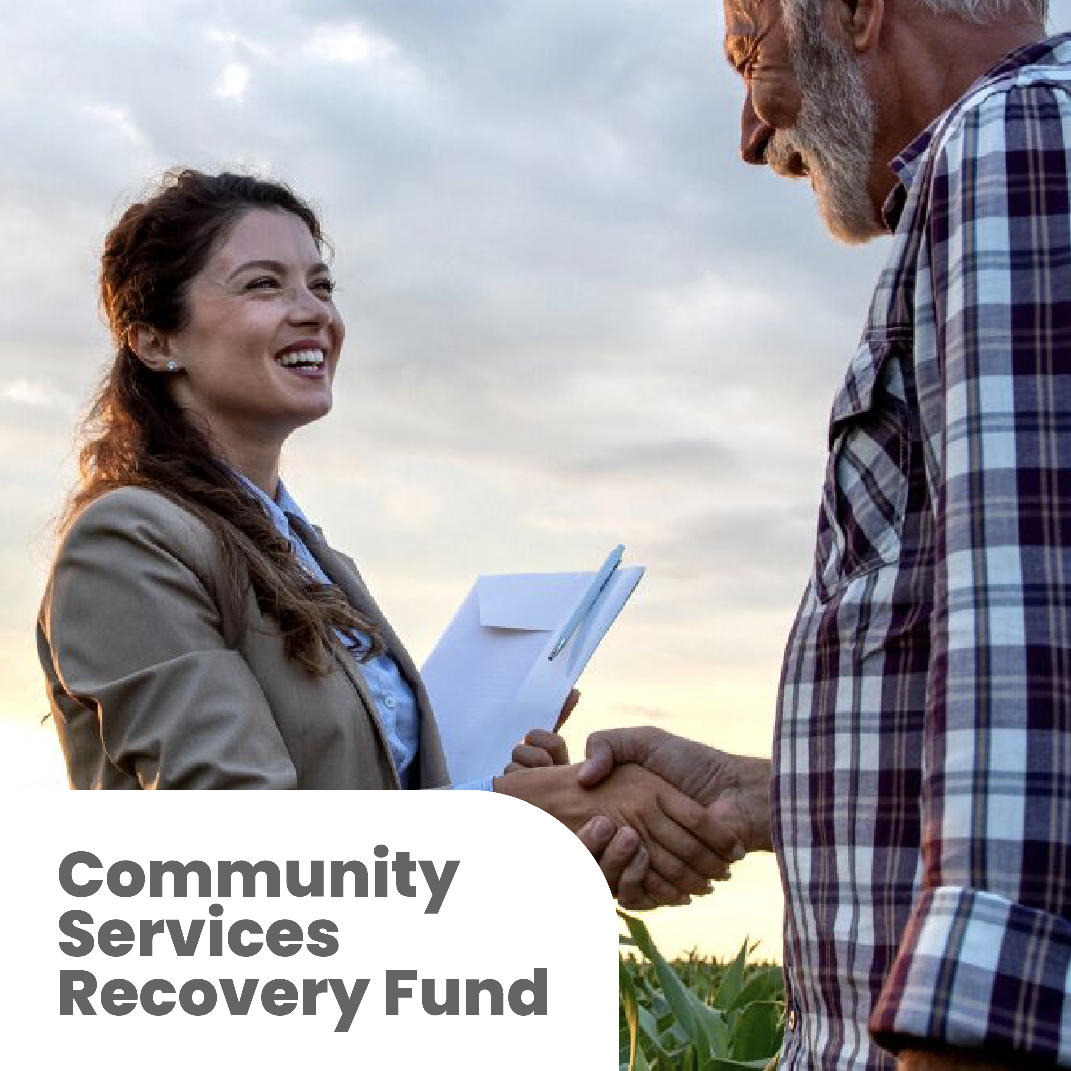 Community Services Recovery Fund. Apply Now!
