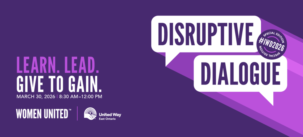 Disruptive Dialog. Learn. Lead. Give to Gain.