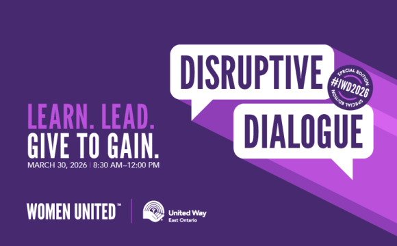 Disruptive Dialog. Learn. Lead. Give to Gain.