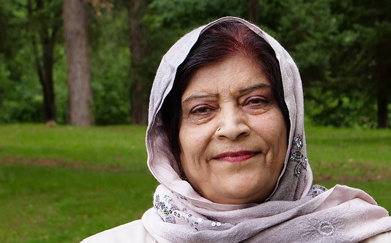 A photo of Naheed.